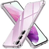  Techsuit Shockproof Clear Silicone prozirna maskica otporna na udarce za Samsung Galaxy S21 FE 5G | shoptok.hr
