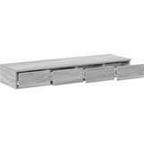  Ladice za krevet s ladicama Siva Sonoma 120 x 36,5 x 16,5 cm | shoptok.hr