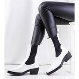 Gemre White ankle boots Maret | Shoptok.si
