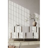 Hanah home komoda Nota 150, 150 cm, bela / srebrna | Eponuda.com