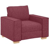  3-delna sedežna garnitura s blazinami v vinorjudi tkanini, (22054490) | Shoptok.si