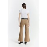 Fenzy Elegantne Dolge Hlače, Kamelje Barve | Shoptok.si