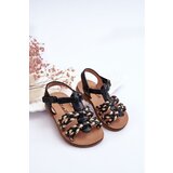 Boto Children's Velcro Sandals With Stripes Black Sammy | ePonuda.com