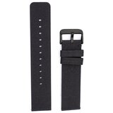 INF Črn pašček za uro iz platna s črno zaponko 16 mm, (22131633) | Shoptok.si
