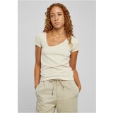 UC Ladies Women's Organic Asymmetrical T-Shirt with White Sand | shoptok.hr