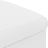  Otoman za pohranu Bijeli 40 x 40 x 45 cm Umjetna koža | Eponuda.com