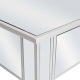  Zrcalni toaletni stolić sa stolcem od MDF-a i stakla | shoptok.hr