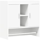  Polica na zidu Zidna montaža Bijela 80 x 36 x 80 cm | shoptok.hr