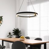  LED luster na sajli TRIANGLE LED/40W/230V 3000/4000/6000K Ø 60 cm, crna | Eponuda.com