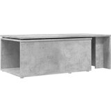  Stolić za kavu siva boja betona 150 x 50 x 35 cm od iverice | shoptok.hr