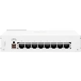 Hp HPE Aruba Networking Aruba Instant On 1430 8G Class4 PoE 64W Unmanaged L2 Gigabit Ethernet (10/100/1000) Power over Ethernet (PoE) White