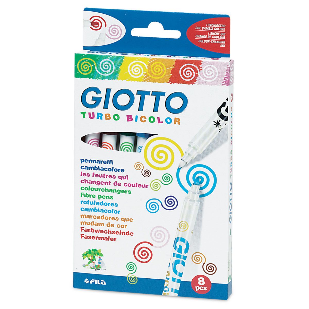 Giotto Flomaster 8/1 turbo bicolor 4234 Cene