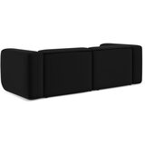 Makamii Črna žametna sedežna garnitura 228 cm Ekahi – | Shoptok.si
