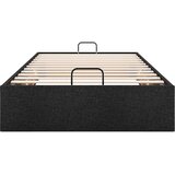 Otomanski okvir kreveta bez madraca crni 90x190 cm od tkanine | Eponuda.com