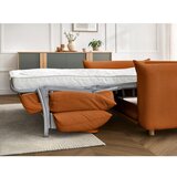 Bobochic Paris Narančasta sklopiva sofa 214 cm Ernest – | shoptok.hr
