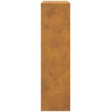  Sandučić za pakete s pohranom s vratima Rđa 44 x 22 x 82 cm | shoptok.hr