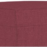 3-dijelni set sofa s jastucima crvena boja vina od tkanine | shoptok.hr