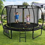  Trampolin 252 cm z zaščitno mrežo in lestvami - vrt | Shoptok.si