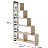 Hanah home polica za knjige frn 12034