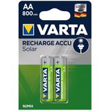 Varta 56736 - 2 kom Punjive baterije SOLAR ACCU AA NiMH/800mAh/1,2V | Eponuda.com