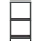  Kuhinjsko skladištenje s policom Crna 30 x 50 x 92 cm Čelik | shoptok.hr