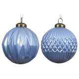 Novogodišnja dekoracija - hanging bauble 8cm 024883 - sky blue - kmg ( 044416 )  Novogodišnja dekoracija - hanging bauble 8cm 024883 - sky blue - kmg ( 044416 ) Slike
