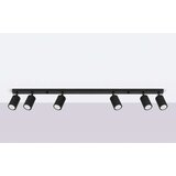  Sollux SL.1585 - Spot svetiljka KARBON 6xGU10/10W/230V crna | Eponuda.com