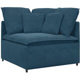  Modularna sofa s jastucima, plava baršunasta | shoptok.hr