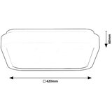 Rabalux 71256 - LED plafonsko svetlo za kupatilo SAMIRA LED/48W/230V IP44 crna | Eponuda.com