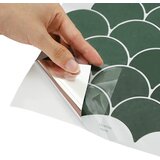  Pločica riblje ljuske 50 pcs Tamnozelena 30 x 30 cm | shoptok.hr