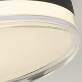Searchlight 42651-30BK - led plafonsko svetlo cyprus LED/21W/230V prečnik 30 cm crno | Eponuda.com