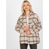 Patiskha Shirt-DN-KS-3967.92-beige | Shoptok.si