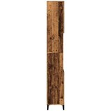  Kupaonski ormarić staro drvo 30x30x190 cm konstruirano drvo | shoptok.hr