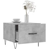  Stolić za kavu siva boja betona 50x50x40 cm konstruirano drvo | shoptok.hr