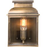 Elstead Lighting Elstead Old Bailey 1 zunanja stenska svetilka, medenina, IP44, E27, (22099885) | Shoptok.si