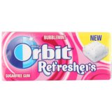 Orbit refresers bubblemint žvake 15.6g Cene