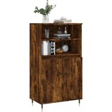  Visoka komoda dimljenog hrasta 60x36x110 cm konstruiranog drva | shoptok.hr