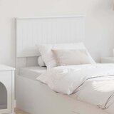vidaXL Vzglavje z vzglavjem Bela 75 cm Konstruiran les | Shoptok.si
