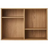 Hammel Furniture Stenski regal v hrastovem dekorju v naravni barvi 89x61 cm Mistral – | Shoptok.si