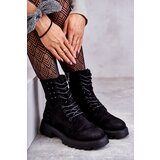 Boto Suede Boots With Studs Black Palmira | ePonuda.com