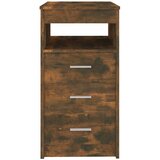  Ladičar boja dimljenog hrasta 40 x 50 x 76 cm konstruirano drvo | Eponuda.com