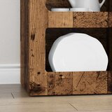  Strani šal Star les 40 x 35 x 100,5 cm Konstruiran les, (5000108209) | Shoptok.si