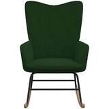  Gugalni stol temno zelen žamet, (20935000) | Shoptok.si