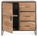 BIZZOTTO Komoda od masivnog bagrema u prirodnoj boji 90x90x40 cm Elmer – | shoptok.hr