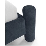 Micadoni Tamno plavi tapecirani bračni krevet s podnicom 180x200 cm Vera – | shoptok.hr