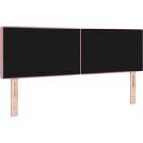  LED glava postelje z LED lučmi Roza 144 cm Poliester, (5000142517) | Shoptok.si