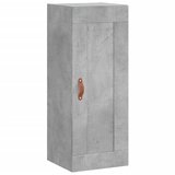  Visoka komoda siva betona 34,5x34x180 cm od konstruiranog drva | shoptok.hr