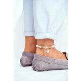 EVENTO PE1 Women's Mokassins Grey Suede Morreno | shoptok.hr