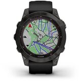 Garmin Sportki GPS sat Fenix Sapphire Solar Carbon Gray (Crni) | ePonuda.com