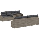  Sjedeća garnitura za vrt 7 kom. Siva poliratan 100 x 55 x 73 cm | Shoptok.si